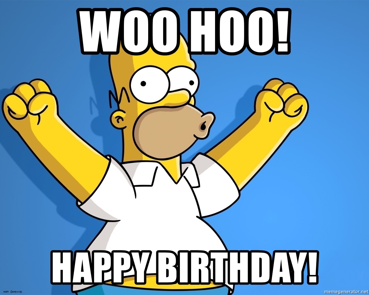 Homer Simpson Birthday Simpsons Funny The Simpsons Simpsons Quotes ...