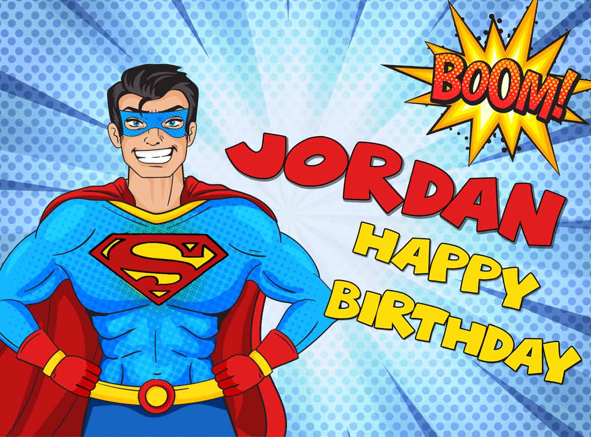 Happy Birthday Jordan