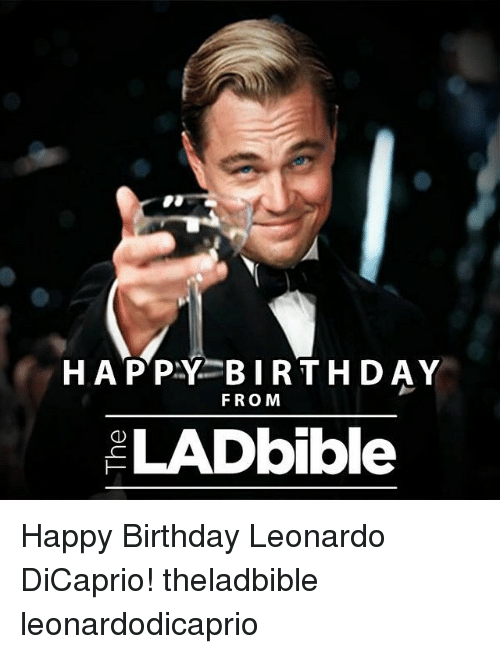 Happy Birthday Leonardo