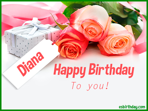 Happy birthday diana картинки