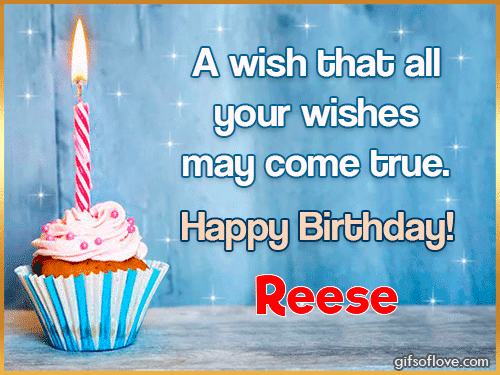 Happy Birthday Reese
