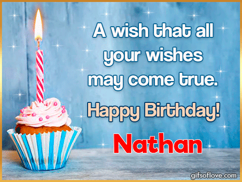Happy Birthday Nathan