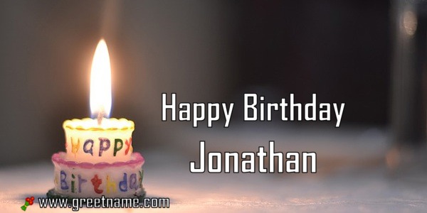 Happy Birthday Jonathan