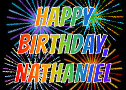Happy Birthday Nathaniel
